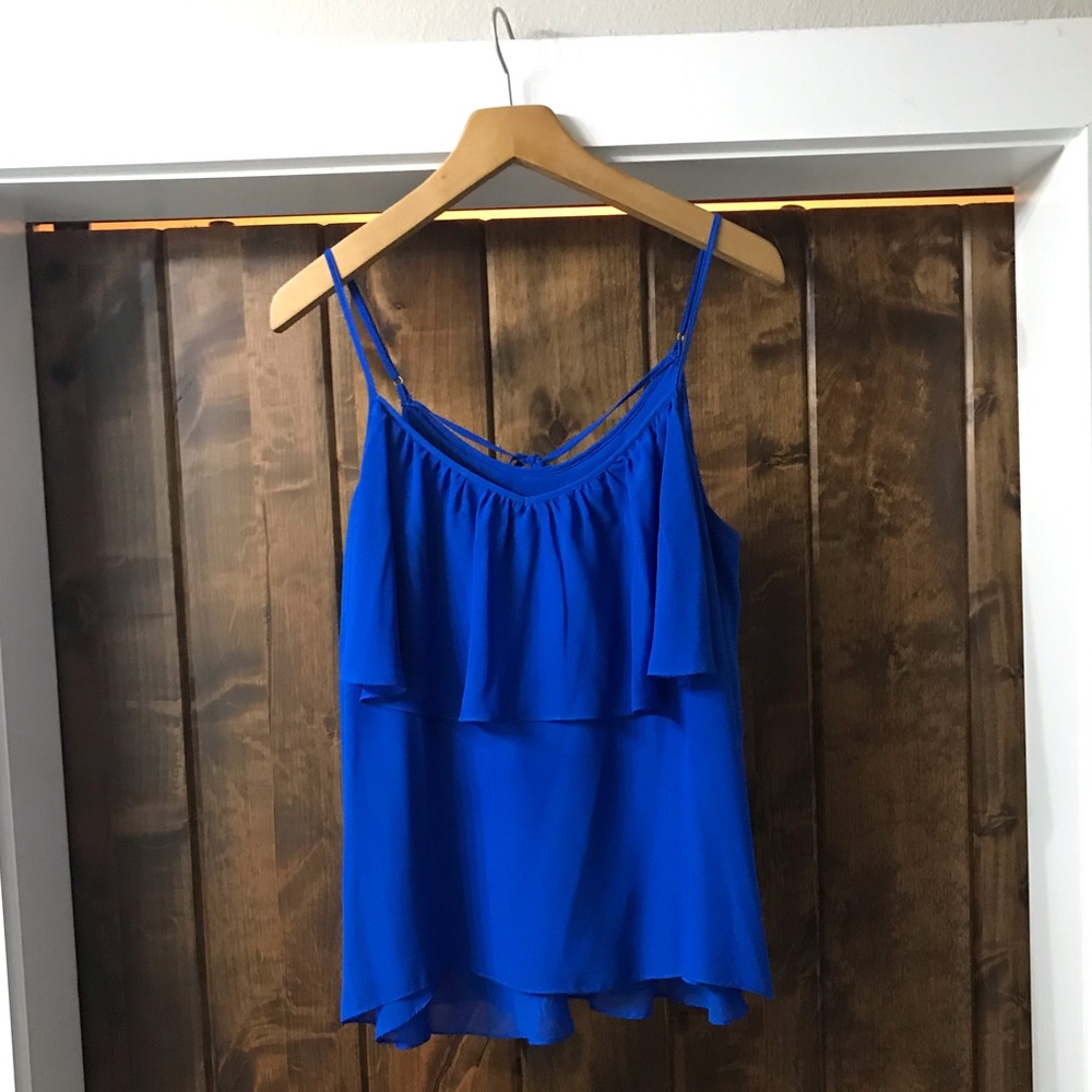 Giani Bini flounce tank EUC
